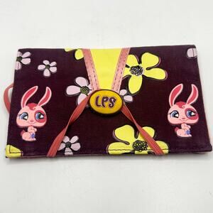 Rare LPS Nintendo DS Bunny Rabbit Soft Cloth Cover Littlest Pet Shop Hasbro 2008